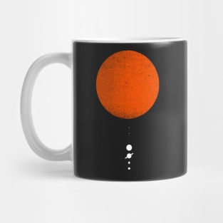 Minimal Solar System Mug